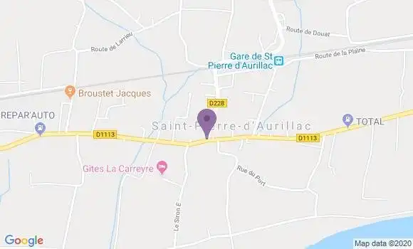Localisation Saint Pierre d
