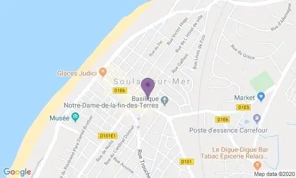 Localisation Soulac sur Mer - 33780