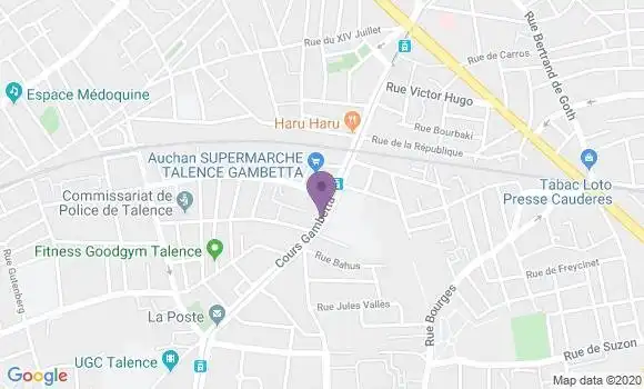Localisation Talence - 33400