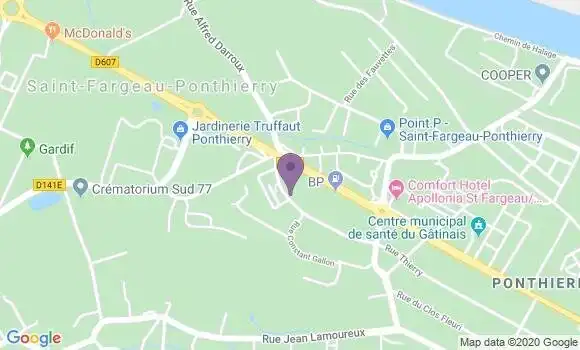 Localisation Le Temple Ap - 33680
