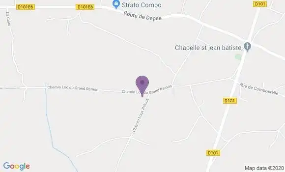Localisation Vensac Ap - 33590