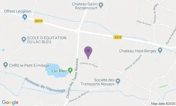 Localisation La Teste Cazaux Air Ap - 33164