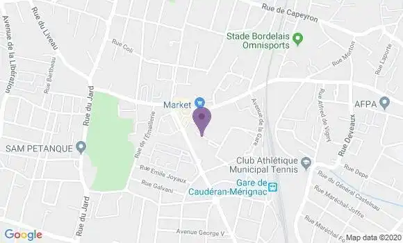 Localisation Merignac Montesquieu Bp - 33700