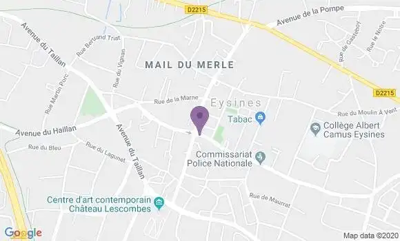 Localisation Eysines Migron Bp - 33320
