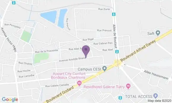 Localisation Le Bouscat Ap - 33110