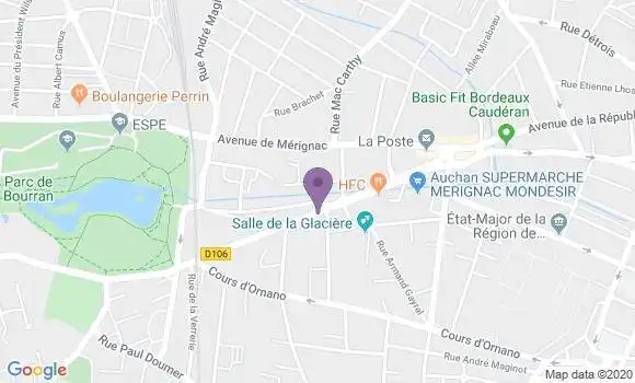 Localisation Merignac Mondesir - 33700