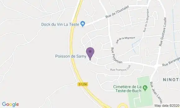 Localisation La Teste Miquelots Bp - 33260