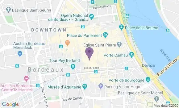 Localisation Bordeaux Saint Projet - 33000