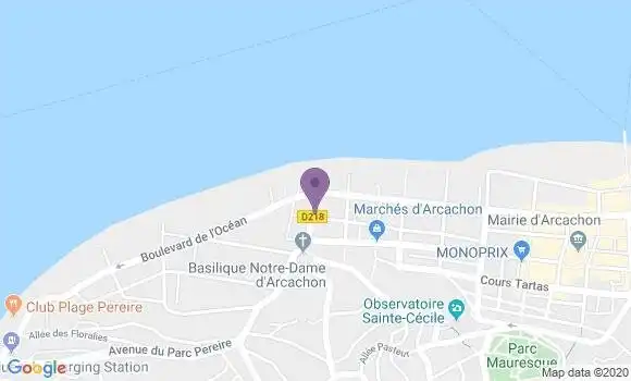 Localisation Arcachon Illyricus Ap - 33120