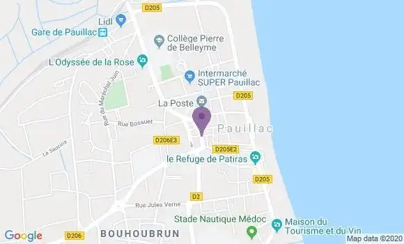 Localisation Pauillac Ap - 33250
