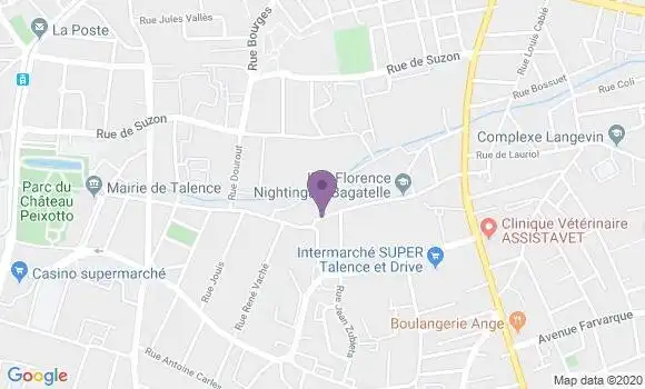 Localisation Talence Bagatelle Bp - 33400