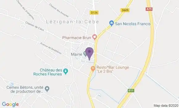 Localisation Adissan Bp - 34230