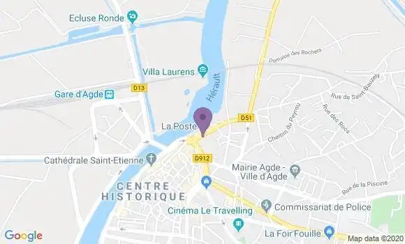 Localisation Agde - 34300