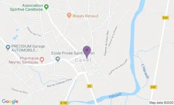 Localisation Aspiran Bp - 34800