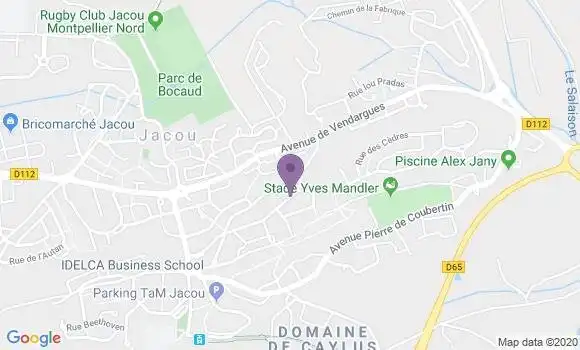 Localisation Assas Ap - 34820