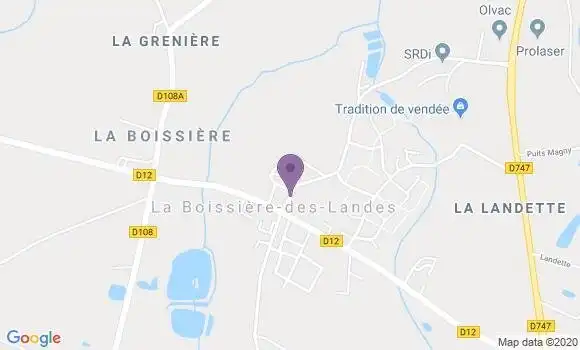 Localisation La Boissiere Ap - 34150