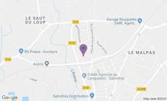 Localisation Brissac Bp - 34190