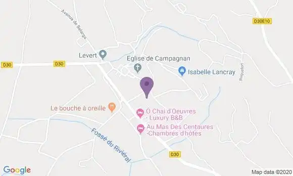 Localisation Campagnan Ap - 34230