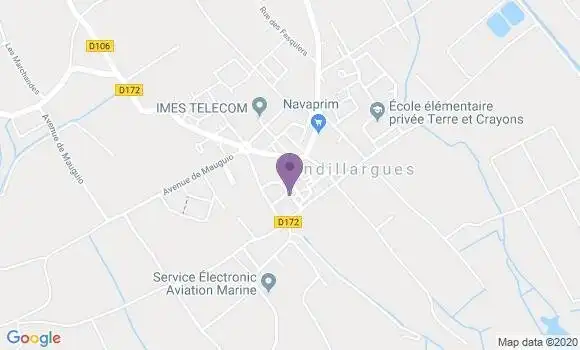 Localisation Candillargues Ap - 34130