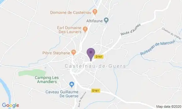 Localisation Castelnau de Guers Ap - 34120