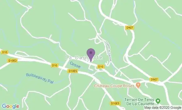 Localisation La Caunette Ap - 34210