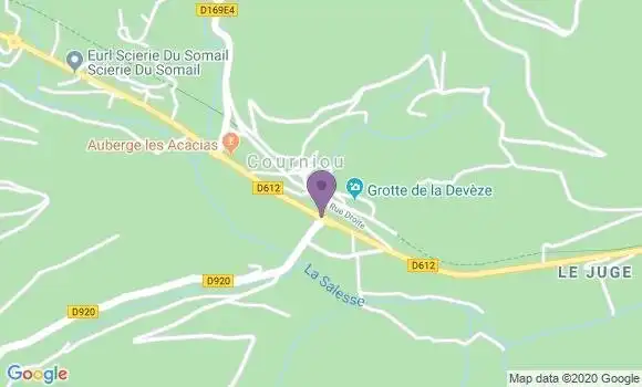 Localisation Courniou Ap - 34220