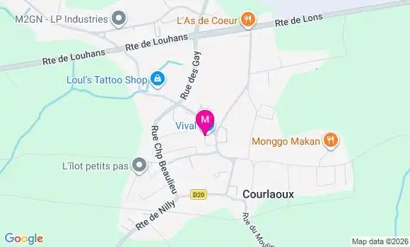 Localisation Vival - 39570