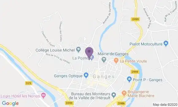 Localisation Ganges - 34190