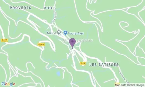 Localisation Graissessac Bp - 34260