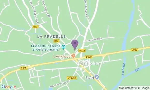 Localisation Herepian Bp - 34600