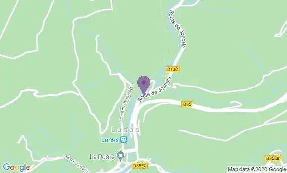 Localisation Joncels Ap - 34650