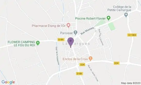 Localisation Lansargues Bp - 34130