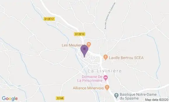 Localisation La Liviniere - 34210