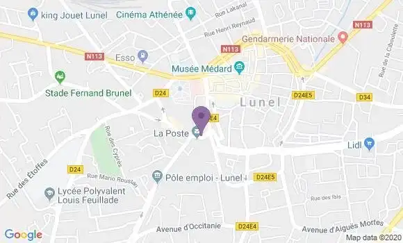 Localisation Lunel - 34400