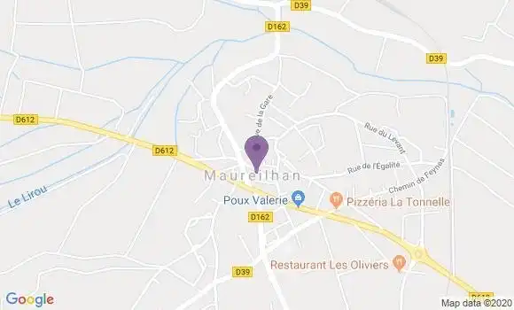 Localisation Maureilhan Bp - 34370