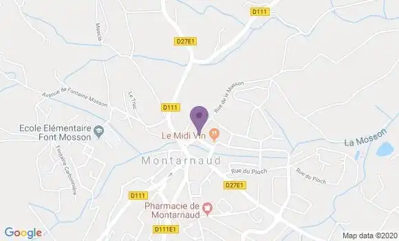 Localisation Montarnaud - 34570