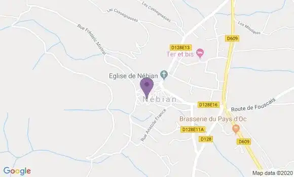 Localisation Nebian Bp - 34800