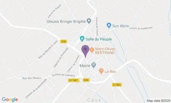 Localisation Neffies Bp - 34320