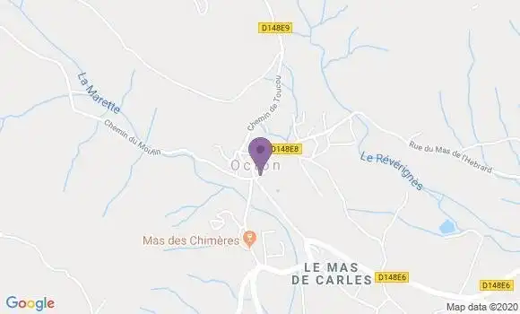 Localisation Octon Ap - 34800