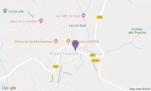 Localisation Puechabon Ap - 34150