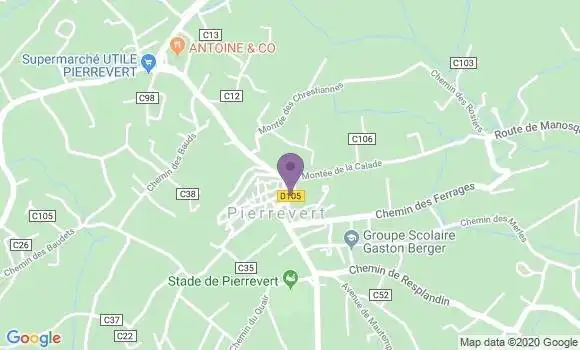 Localisation Pierrevert - 04860