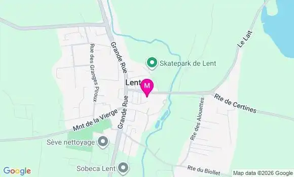 Localisation Lent - 01240