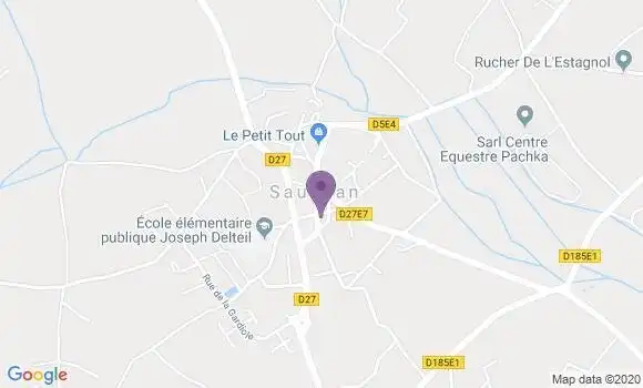 Localisation Saussan Ap - 34570