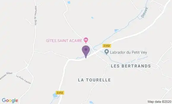 Localisation La Vacquerie et St Martin Ap - 34520