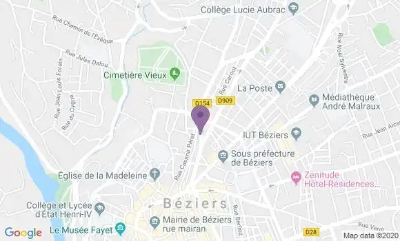 Localisation Beziers E Bp - 34500