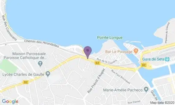 Localisation Sete le Triolet Bp - 34200