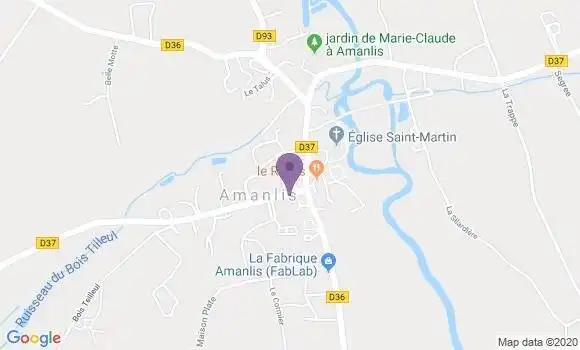 Localisation Amanlis Ap - 35150