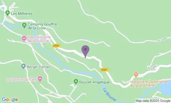 Localisation Saint Andre les Alpes - 04170