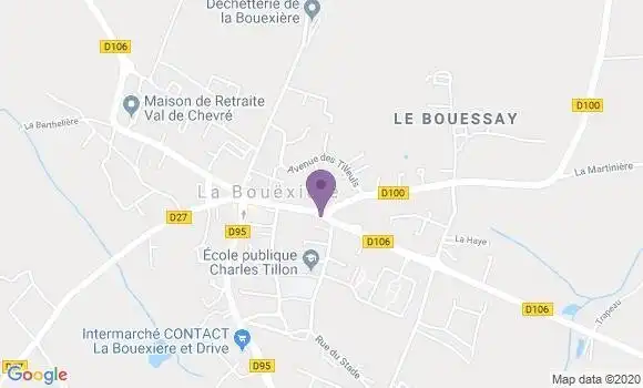 Localisation La Bouexiere Bp - 35340