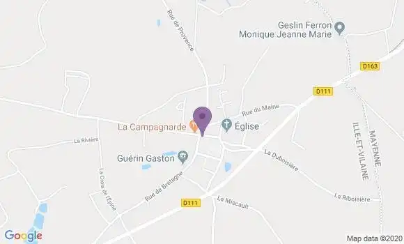 Localisation Breal sous Vitre Ap - 35370
